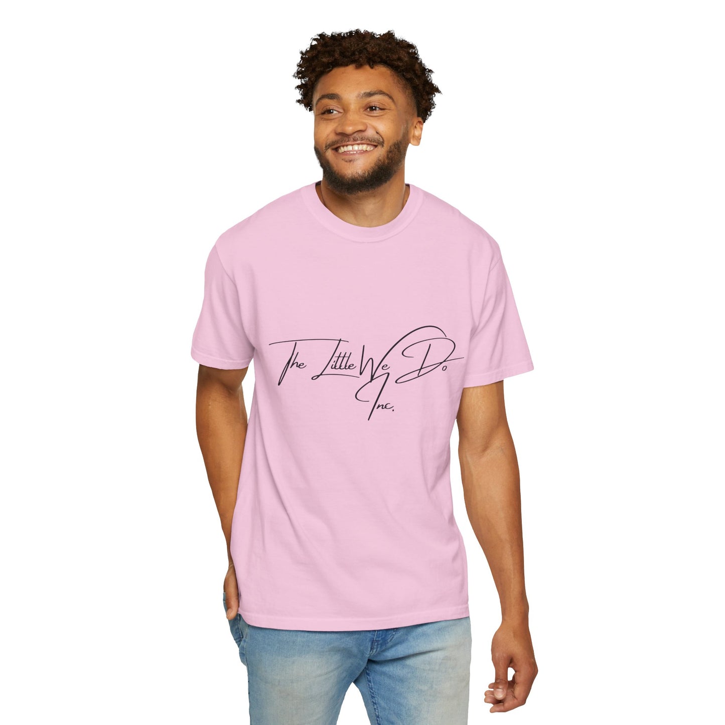 Inspirational Unisex T-Shirt -The Little We Do Inc. Let the Change Start With You, Motivational Tee, Casual Wear, Gift for Activists, Comfortable Everyday Style