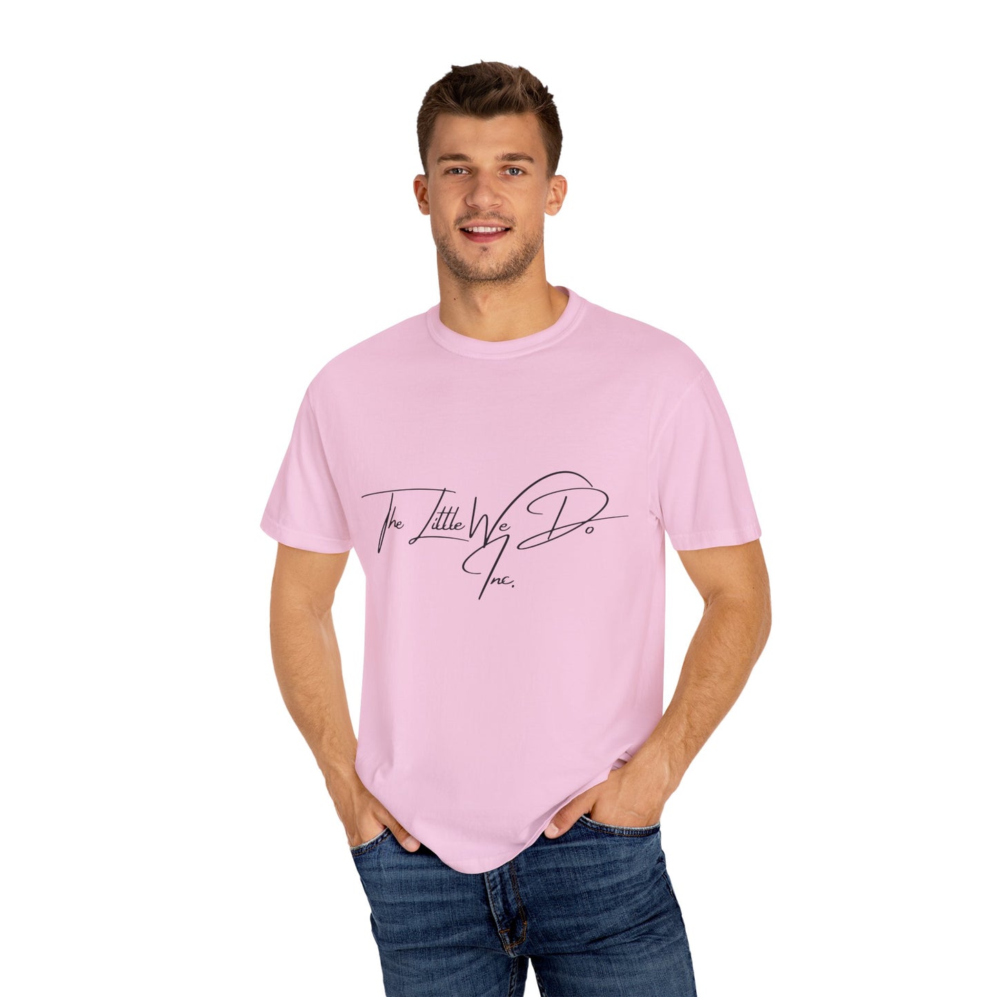 Inspirational Unisex T-Shirt -The Little We Do Inc. Let the Change Start With You, Motivational Tee, Casual Wear, Gift for Activists, Comfortable Everyday Style