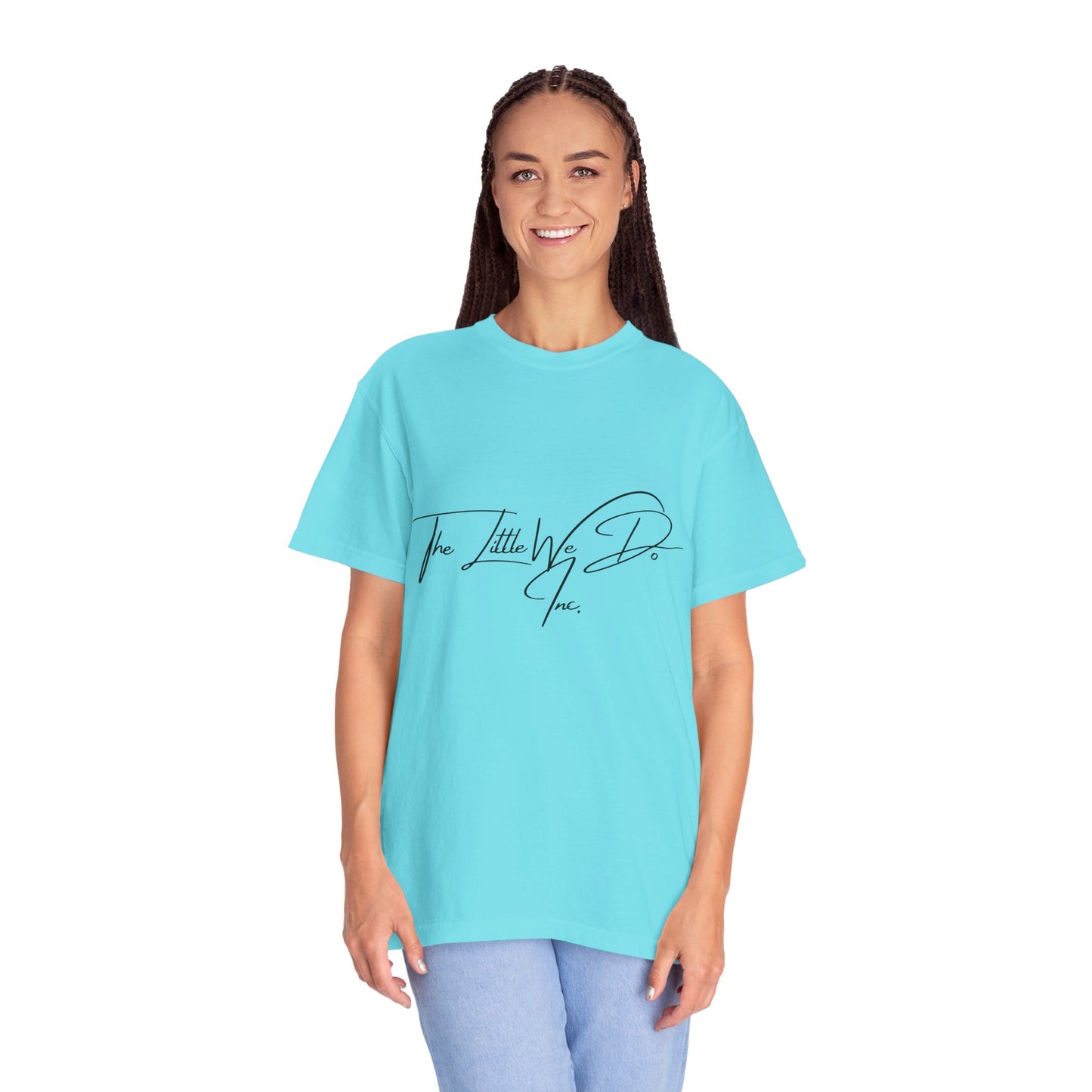 Inspirational Unisex T-Shirt -The Little We Do Inc. Let the Change Start With You, Motivational Tee, Casual Wear, Gift for Activists, Comfortable Everyday Style
