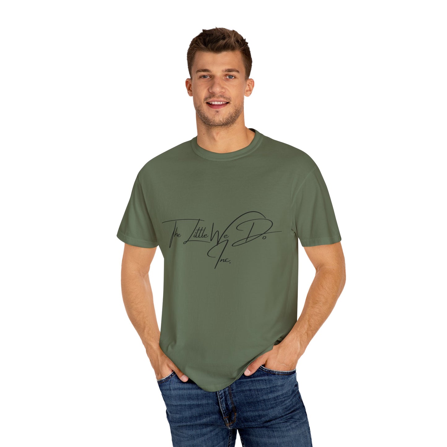 Inspirational Unisex T-Shirt -The Little We Do Inc. Let the Change Start With You, Motivational Tee, Casual Wear, Gift for Activists, Comfortable Everyday Style