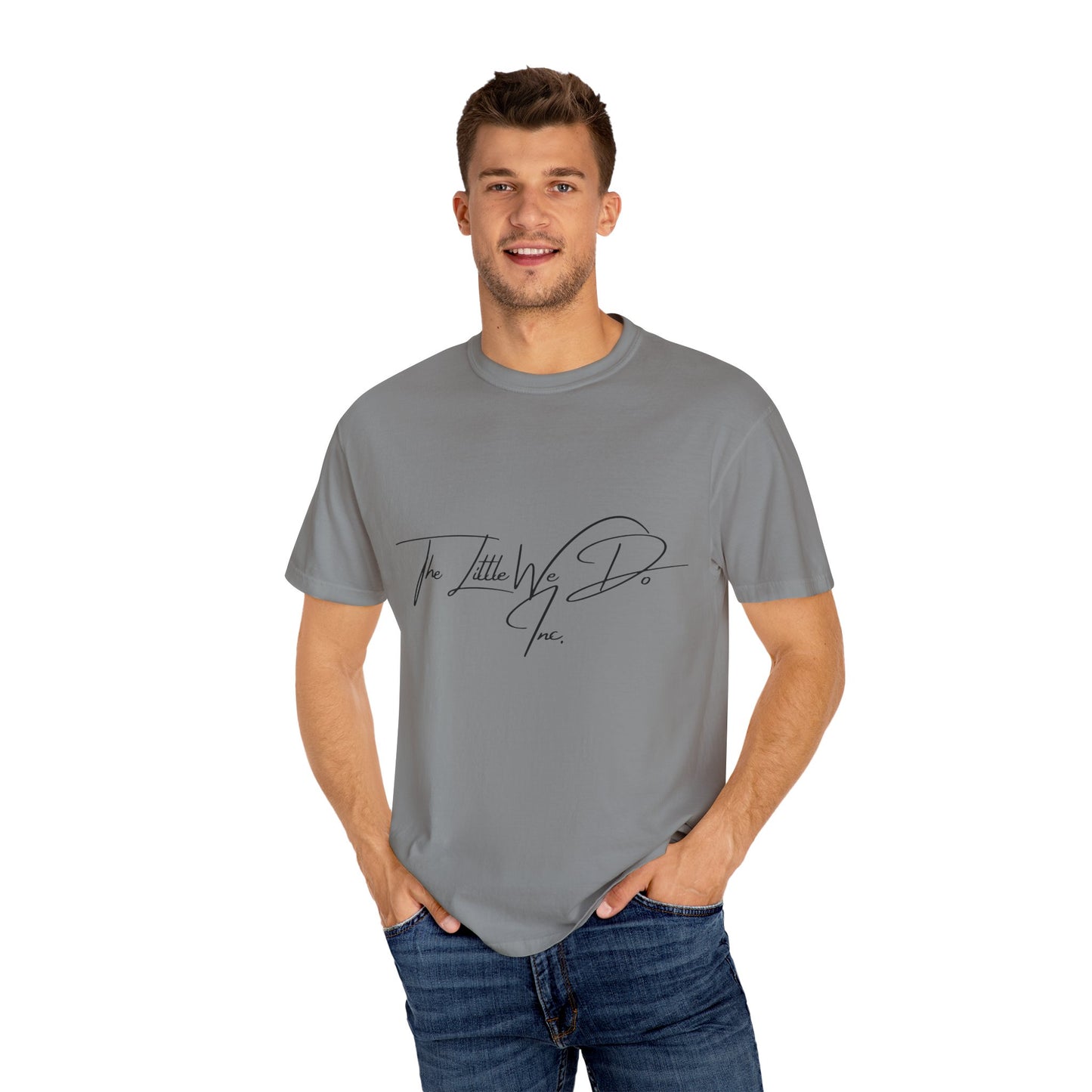 Inspirational Unisex T-Shirt -The Little We Do Inc. Let the Change Start With You, Motivational Tee, Casual Wear, Gift for Activists, Comfortable Everyday Style