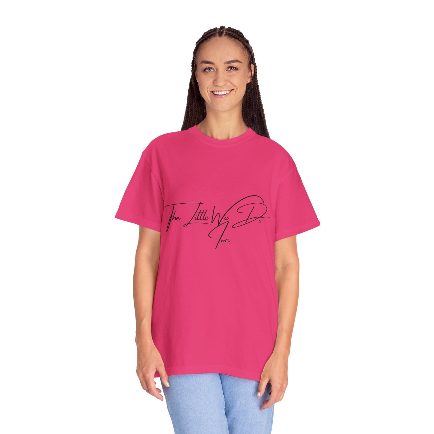 Inspirational Unisex T-Shirt -The Little We Do Inc. Let the Change Start With You, Motivational Tee, Casual Wear, Gift for Activists, Comfortable Everyday Style