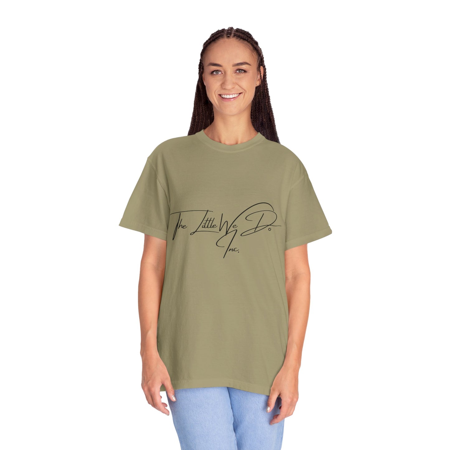 Inspirational Unisex T-Shirt -The Little We Do Inc. Let the Change Start With You, Motivational Tee, Casual Wear, Gift for Activists, Comfortable Everyday Style