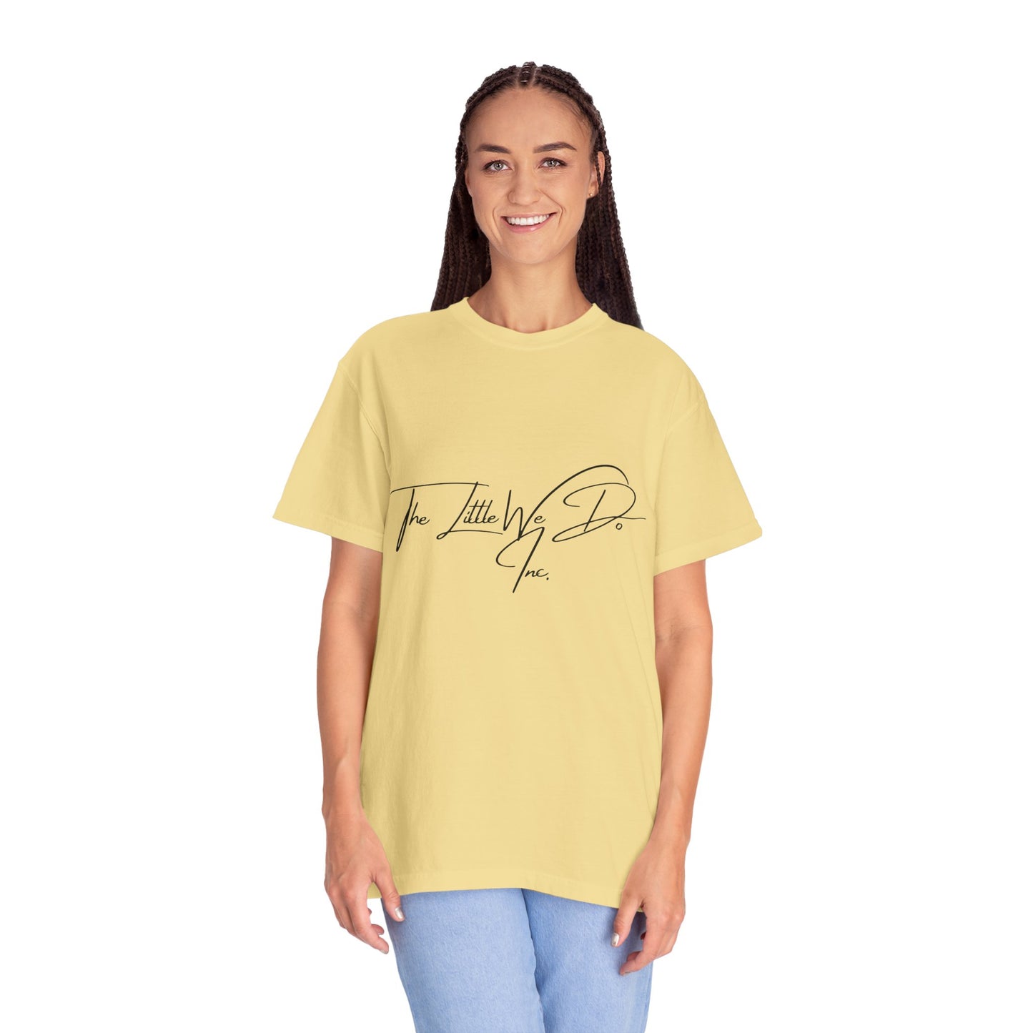 Inspirational Unisex T-Shirt -The Little We Do Inc. Let the Change Start With You, Motivational Tee, Casual Wear, Gift for Activists, Comfortable Everyday Style