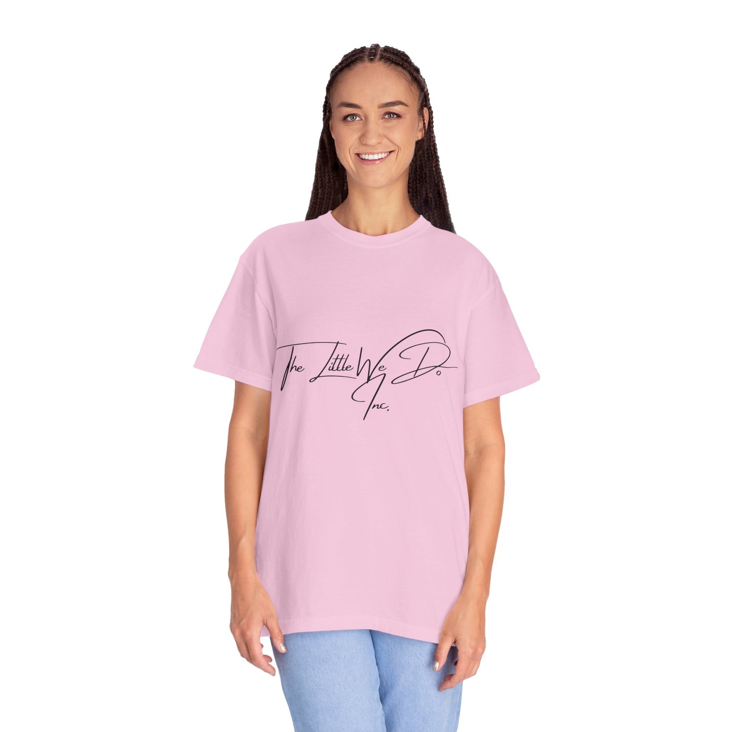 Inspirational Unisex T-Shirt -The Little We Do Inc. Let the Change Start With You, Motivational Tee, Casual Wear, Gift for Activists, Comfortable Everyday Style