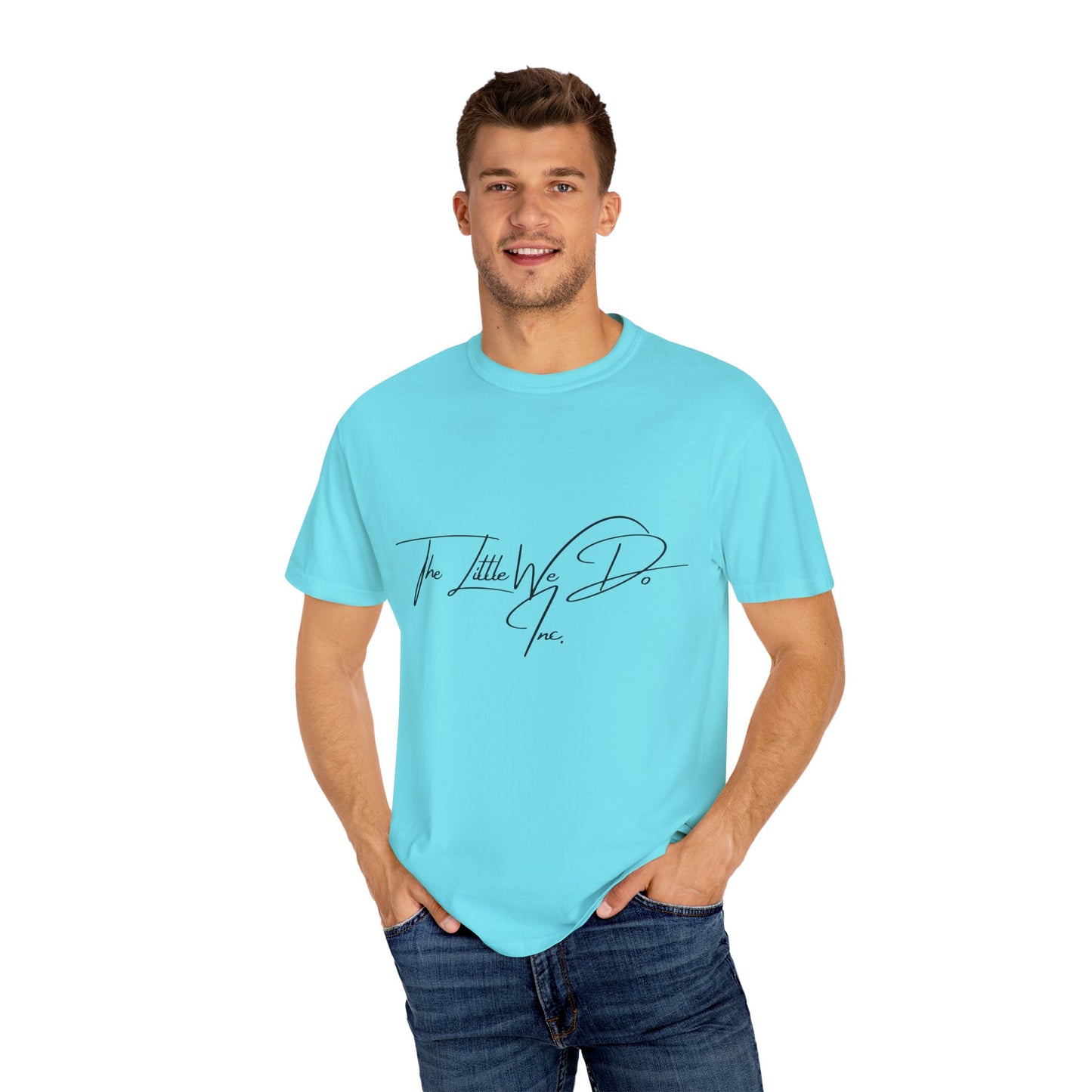 Inspirational Unisex T-Shirt -The Little We Do Inc. Let the Change Start With You, Motivational Tee, Casual Wear, Gift for Activists, Comfortable Everyday Style