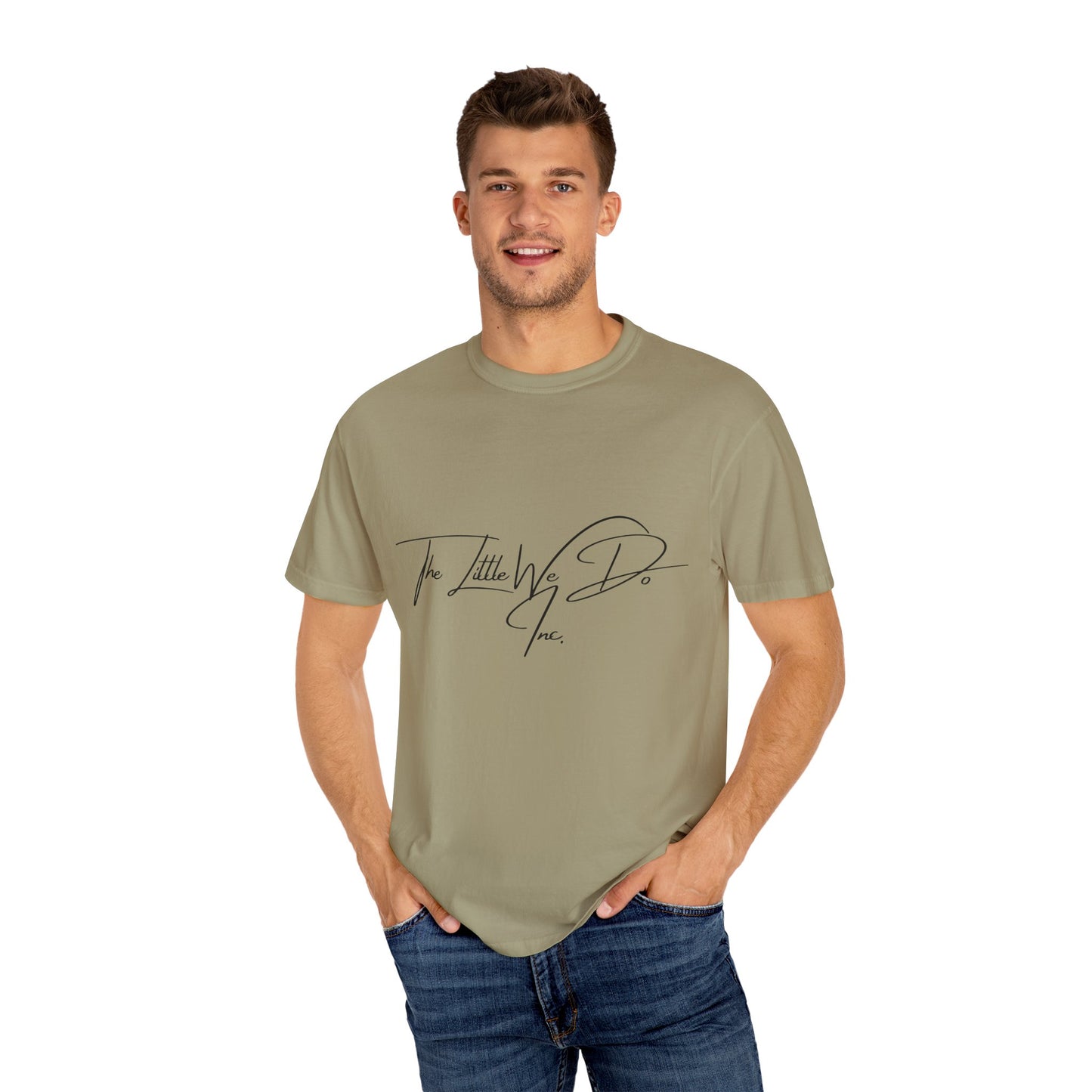 Inspirational Unisex T-Shirt -The Little We Do Inc. Let the Change Start With You, Motivational Tee, Casual Wear, Gift for Activists, Comfortable Everyday Style