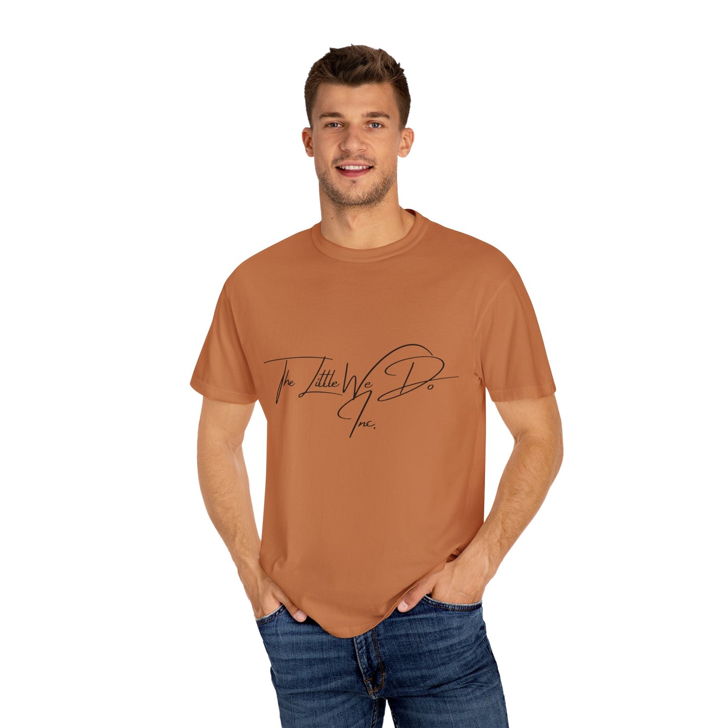 Inspirational Unisex T-Shirt -The Little We Do Inc. Let the Change Start With You, Motivational Tee, Casual Wear, Gift for Activists, Comfortable Everyday Style
