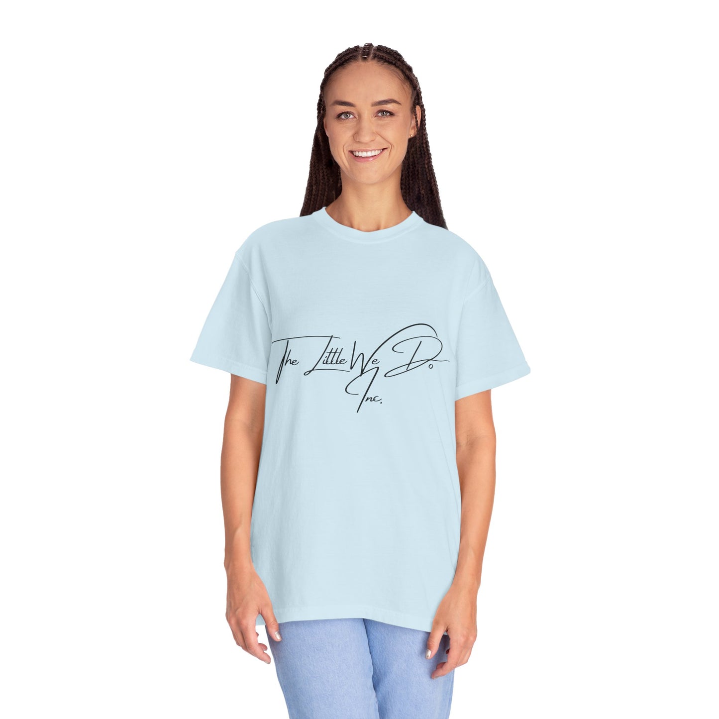 Inspirational Unisex T-Shirt -The Little We Do Inc. Let the Change Start With You, Motivational Tee, Casual Wear, Gift for Activists, Comfortable Everyday Style