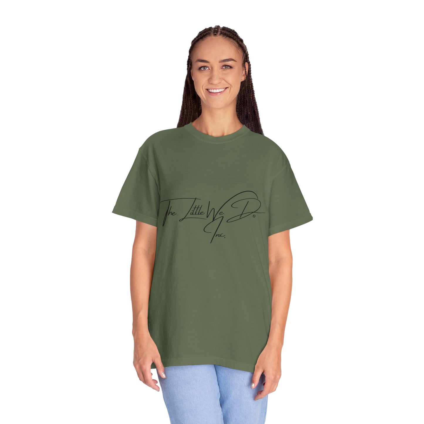 Inspirational Unisex T-Shirt -The Little We Do Inc. Let the Change Start With You, Motivational Tee, Casual Wear, Gift for Activists, Comfortable Everyday Style