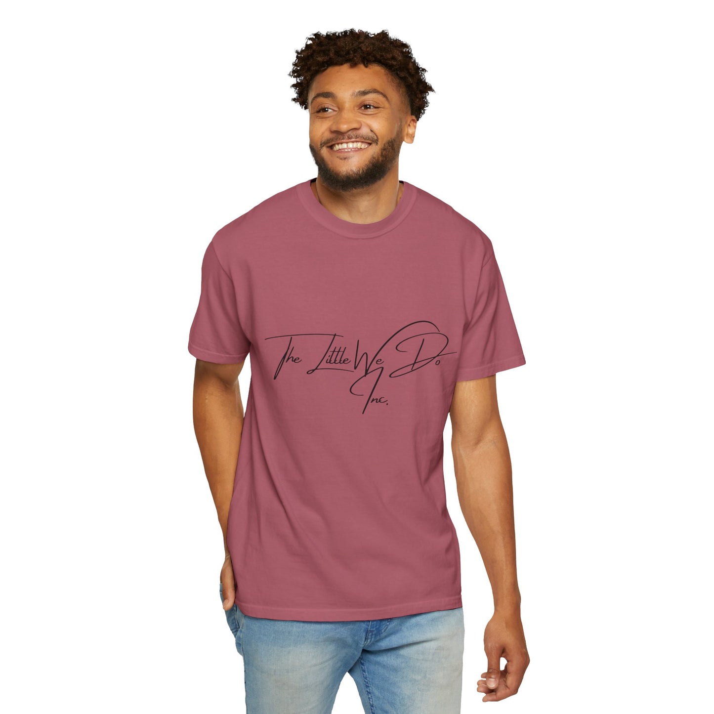 Inspirational Unisex T-Shirt -The Little We Do Inc. Let the Change Start With You, Motivational Tee, Casual Wear, Gift for Activists, Comfortable Everyday Style