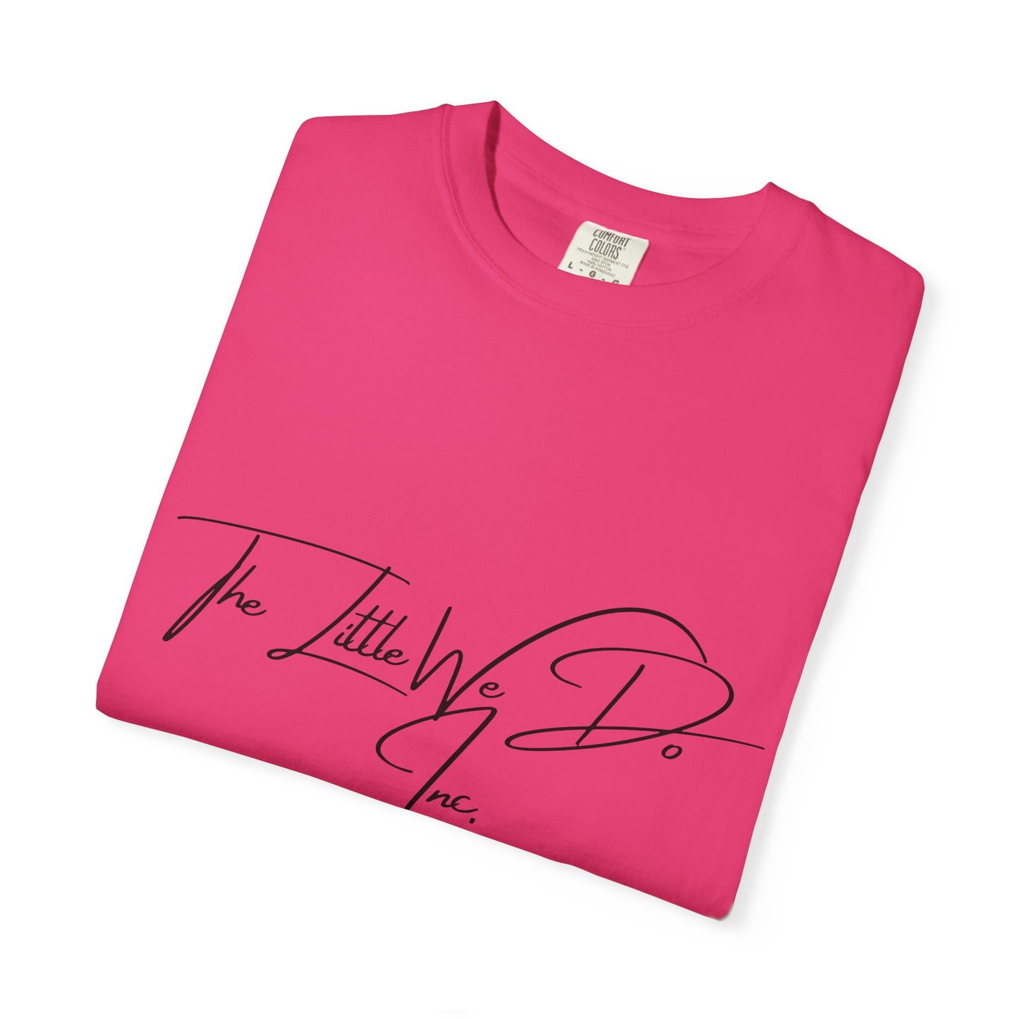 Inspirational Unisex T-Shirt -The Little We Do Inc. Let the Change Start With You, Motivational Tee, Casual Wear, Gift for Activists, Comfortable Everyday Style