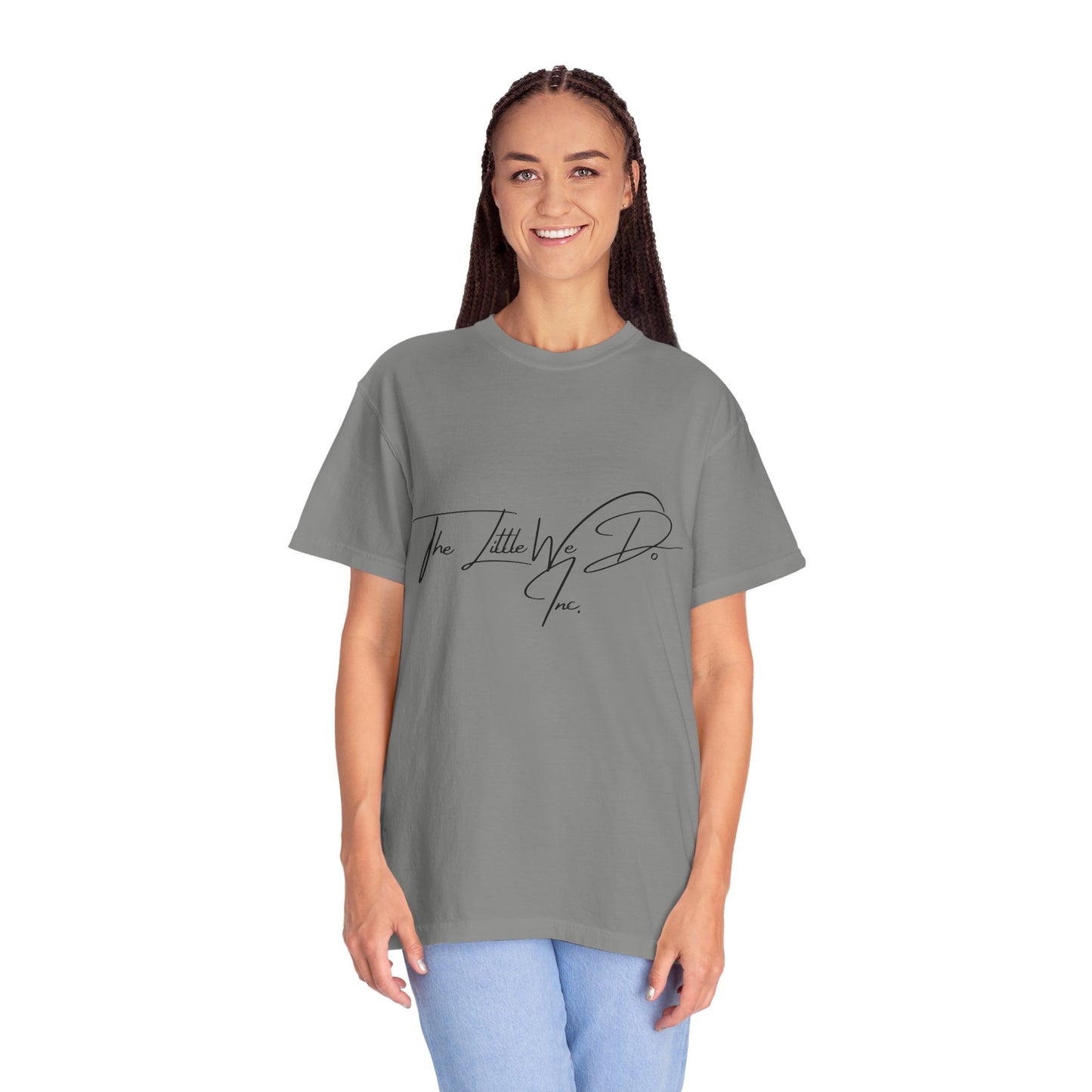 Inspirational Unisex T-Shirt -The Little We Do Inc. Let the Change Start With You, Motivational Tee, Casual Wear, Gift for Activists, Comfortable Everyday Style