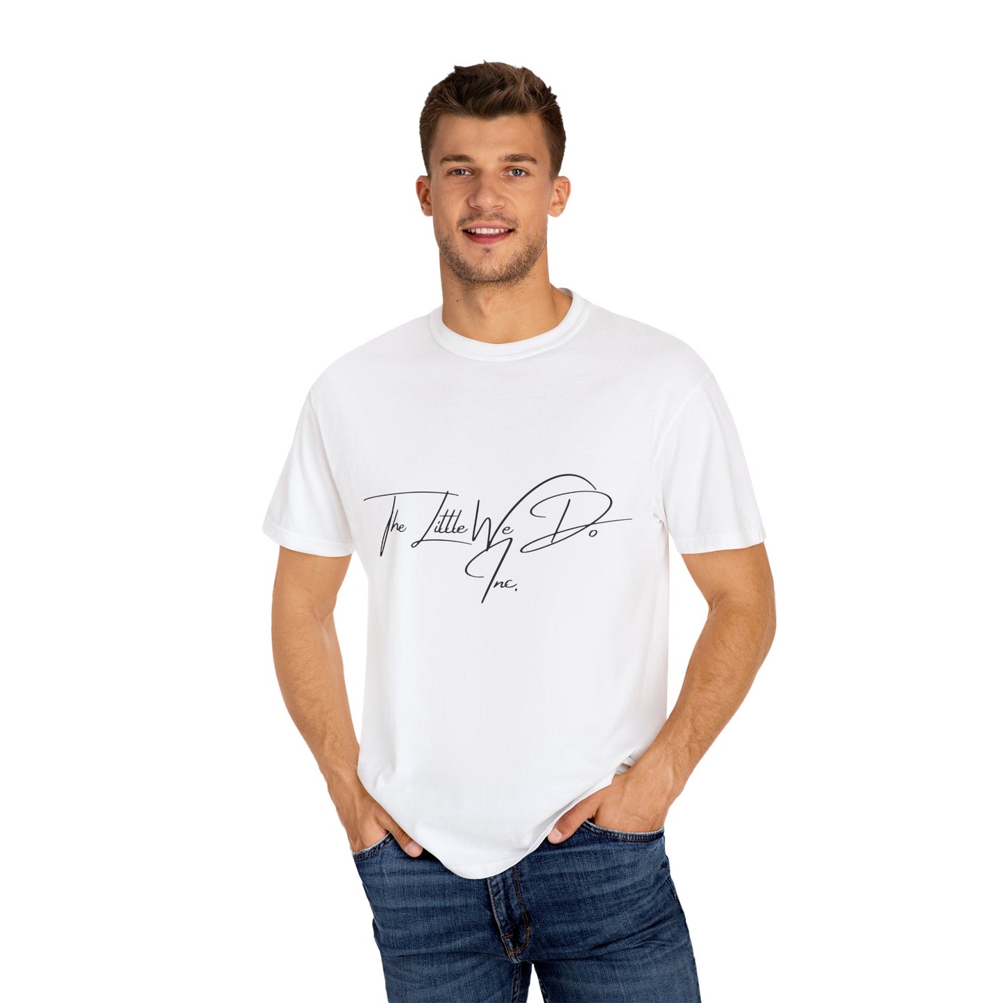 Inspirational Unisex T-Shirt -The Little We Do Inc. Let the Change Start With You, Motivational Tee, Casual Wear, Gift for Activists, Comfortable Everyday Style
