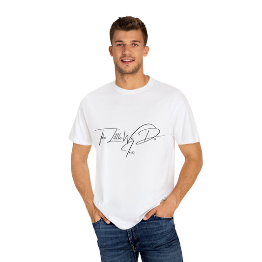 Inspirational Unisex T-Shirt -The Little We Do Inc. Let the Change Start With You, Motivational Tee, Casual Wear, Gift for Activists, Comfortable Everyday Style