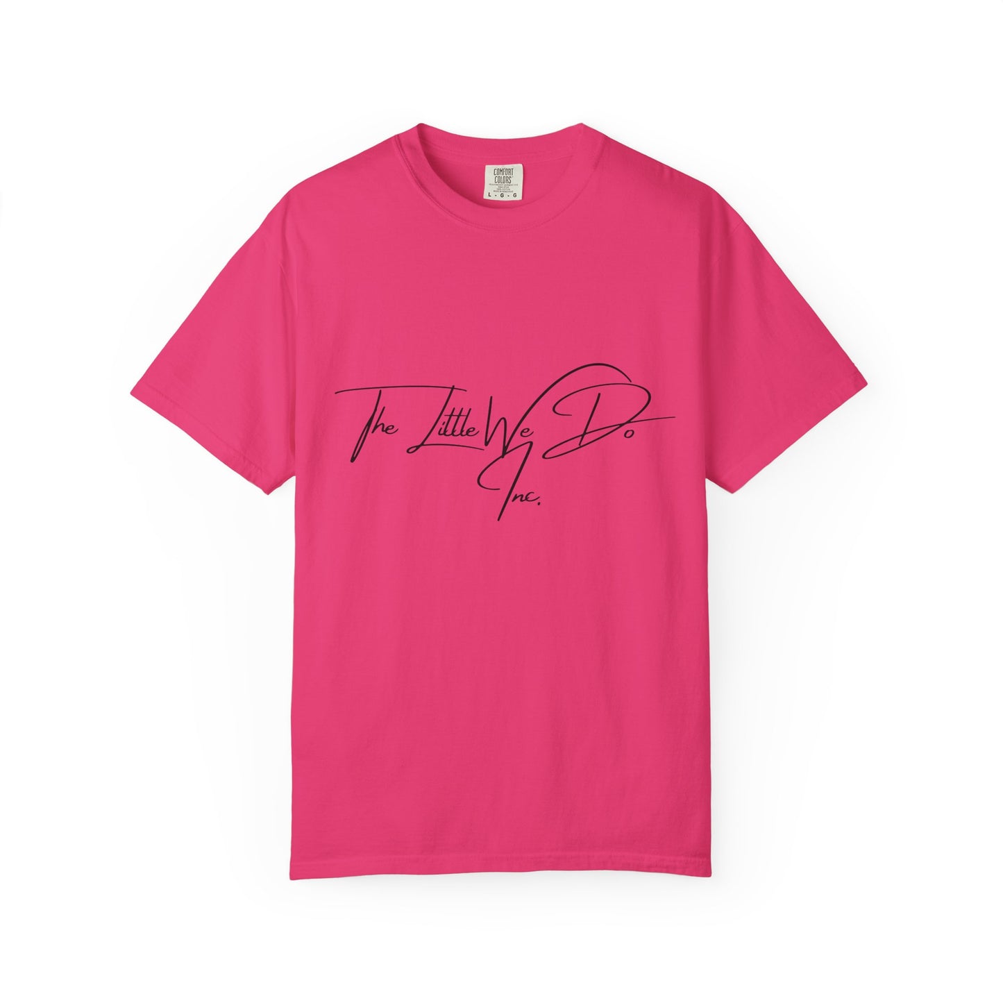 Inspirational Unisex T-Shirt -The Little We Do Inc. Let the Change Start With You, Motivational Tee, Casual Wear, Gift for Activists, Comfortable Everyday Style