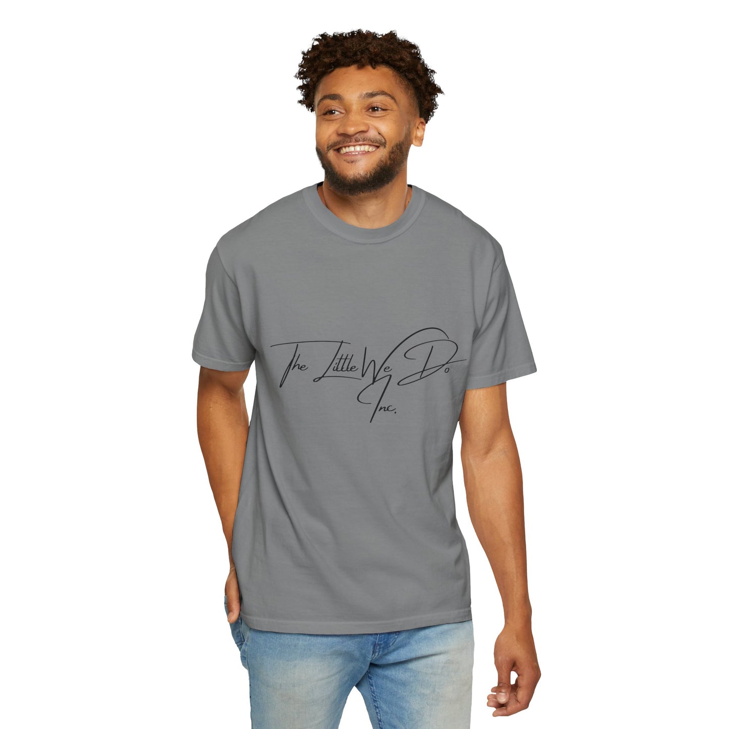 Inspirational Unisex T-Shirt -The Little We Do Inc. Let the Change Start With You, Motivational Tee, Casual Wear, Gift for Activists, Comfortable Everyday Style