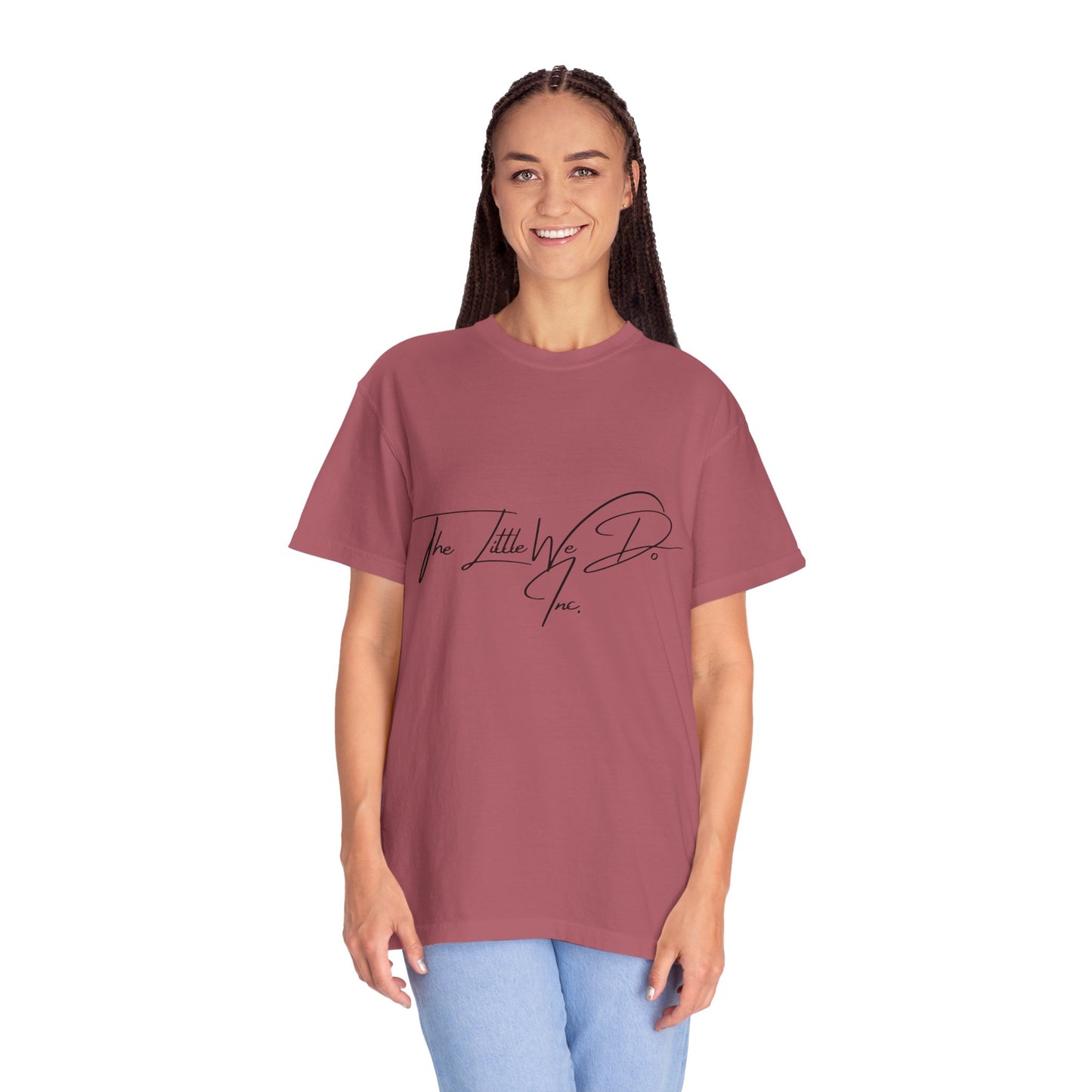 Inspirational Unisex T-Shirt -The Little We Do Inc. Let the Change Start With You, Motivational Tee, Casual Wear, Gift for Activists, Comfortable Everyday Style