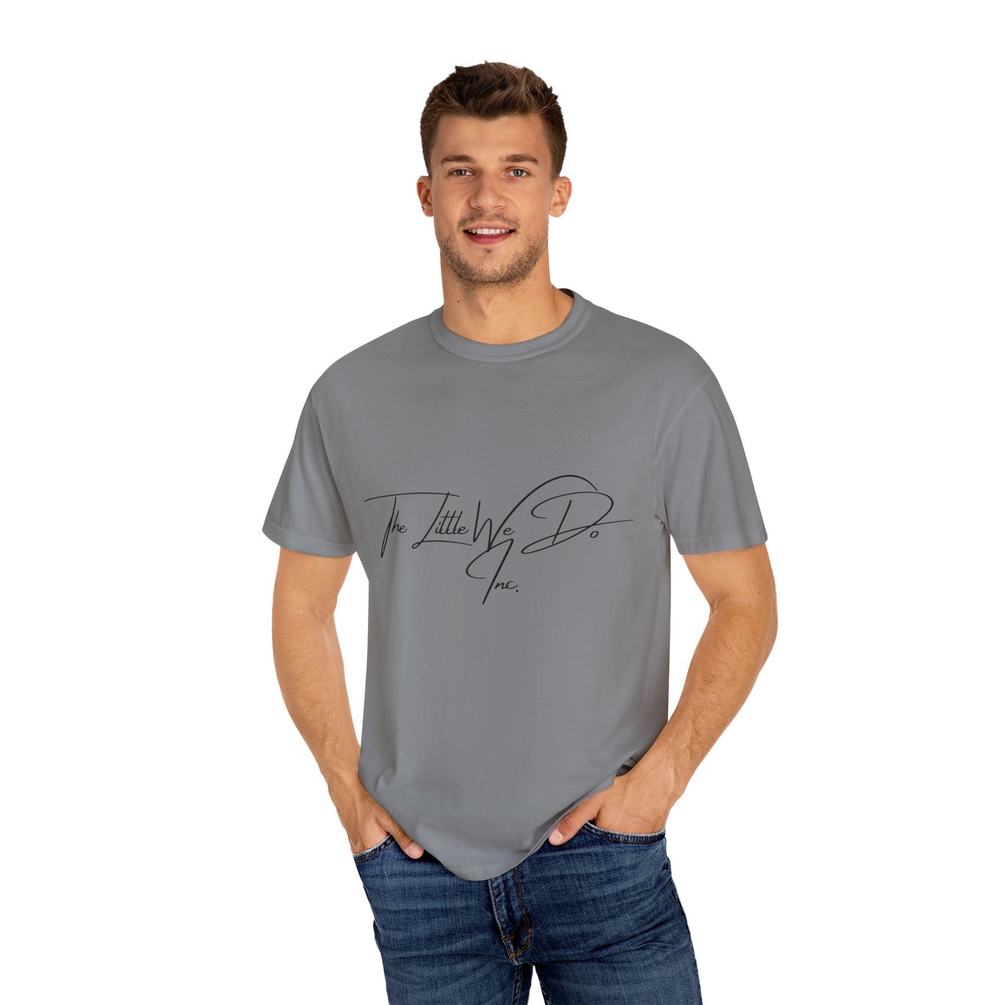 Inspirational Unisex T-Shirt -The Little We Do Inc. Let the Change Start With You, Motivational Tee, Casual Wear, Gift for Activists, Comfortable Everyday Style