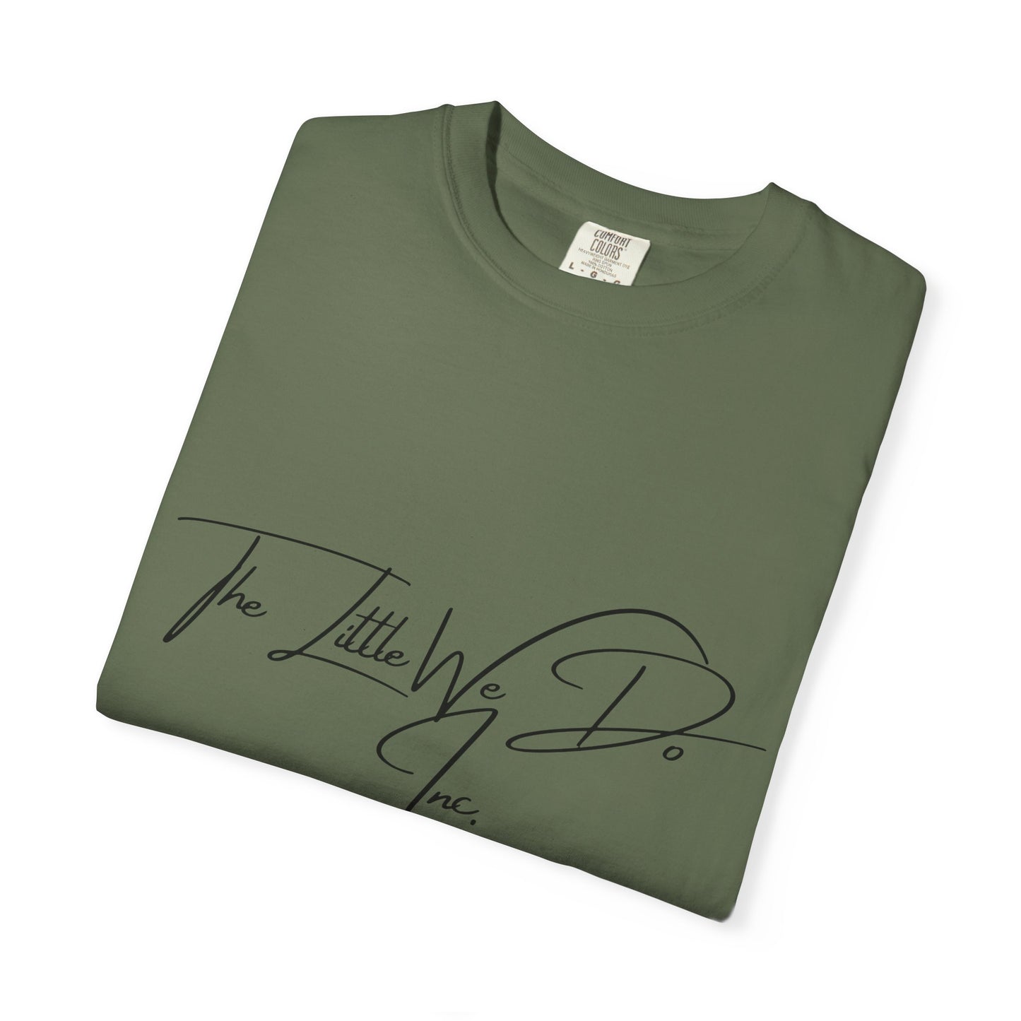 Inspirational Unisex T-Shirt -The Little We Do Inc. Let the Change Start With You, Motivational Tee, Casual Wear, Gift for Activists, Comfortable Everyday Style