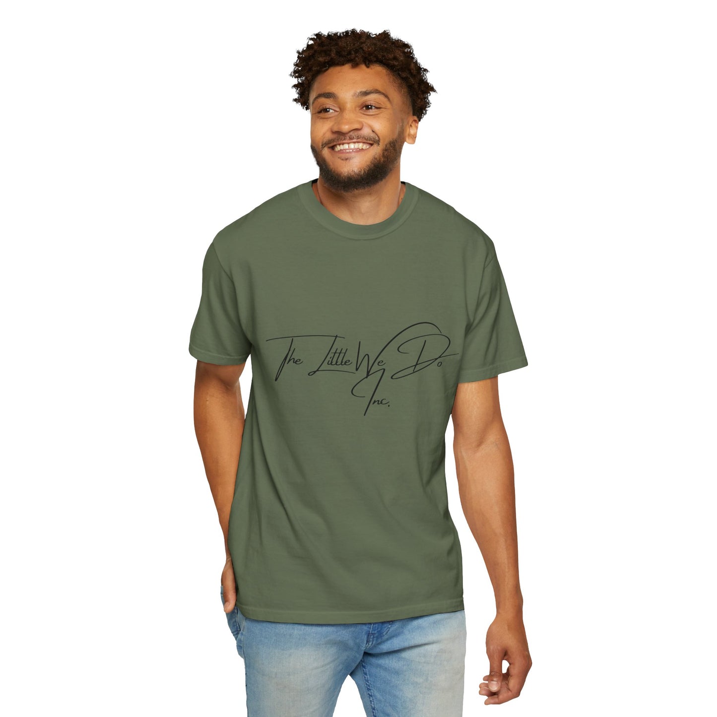 Inspirational Unisex T-Shirt -The Little We Do Inc. Let the Change Start With You, Motivational Tee, Casual Wear, Gift for Activists, Comfortable Everyday Style