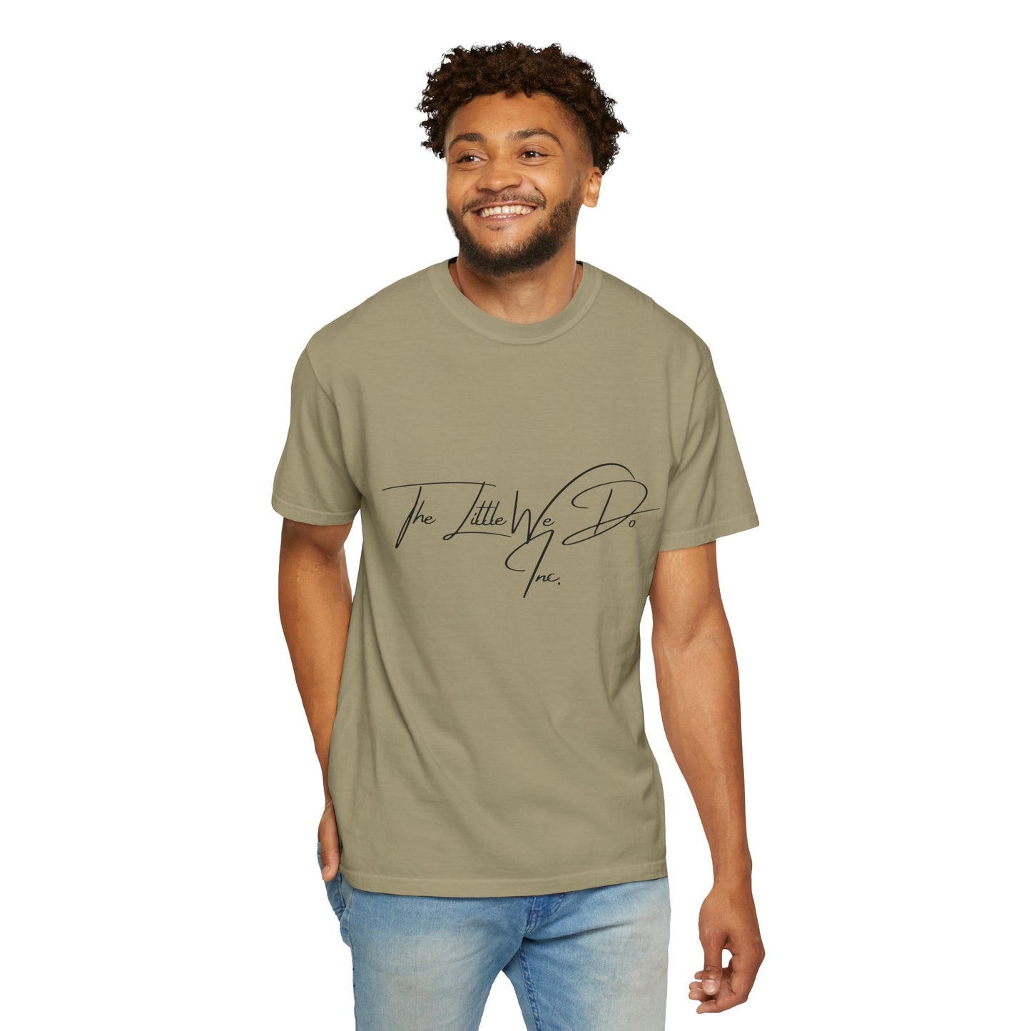 Inspirational Unisex T-Shirt -The Little We Do Inc. Let the Change Start With You, Motivational Tee, Casual Wear, Gift for Activists, Comfortable Everyday Style