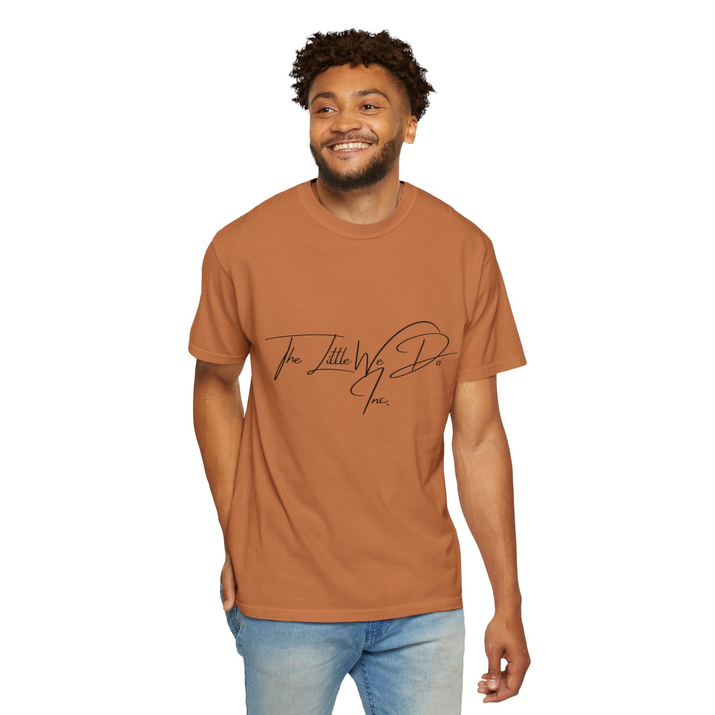 Inspirational Unisex T-Shirt -The Little We Do Inc. Let the Change Start With You, Motivational Tee, Casual Wear, Gift for Activists, Comfortable Everyday Style