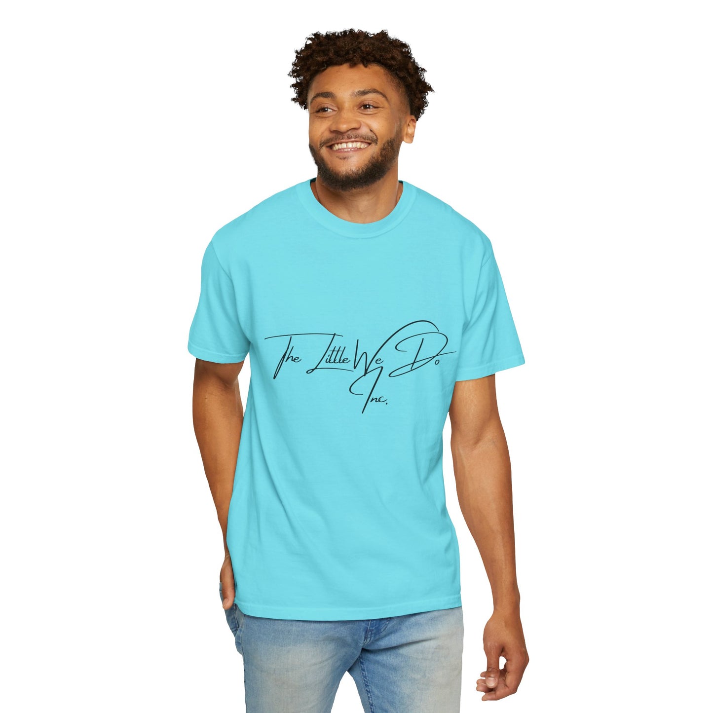 Inspirational Unisex T-Shirt -The Little We Do Inc. Let the Change Start With You, Motivational Tee, Casual Wear, Gift for Activists, Comfortable Everyday Style