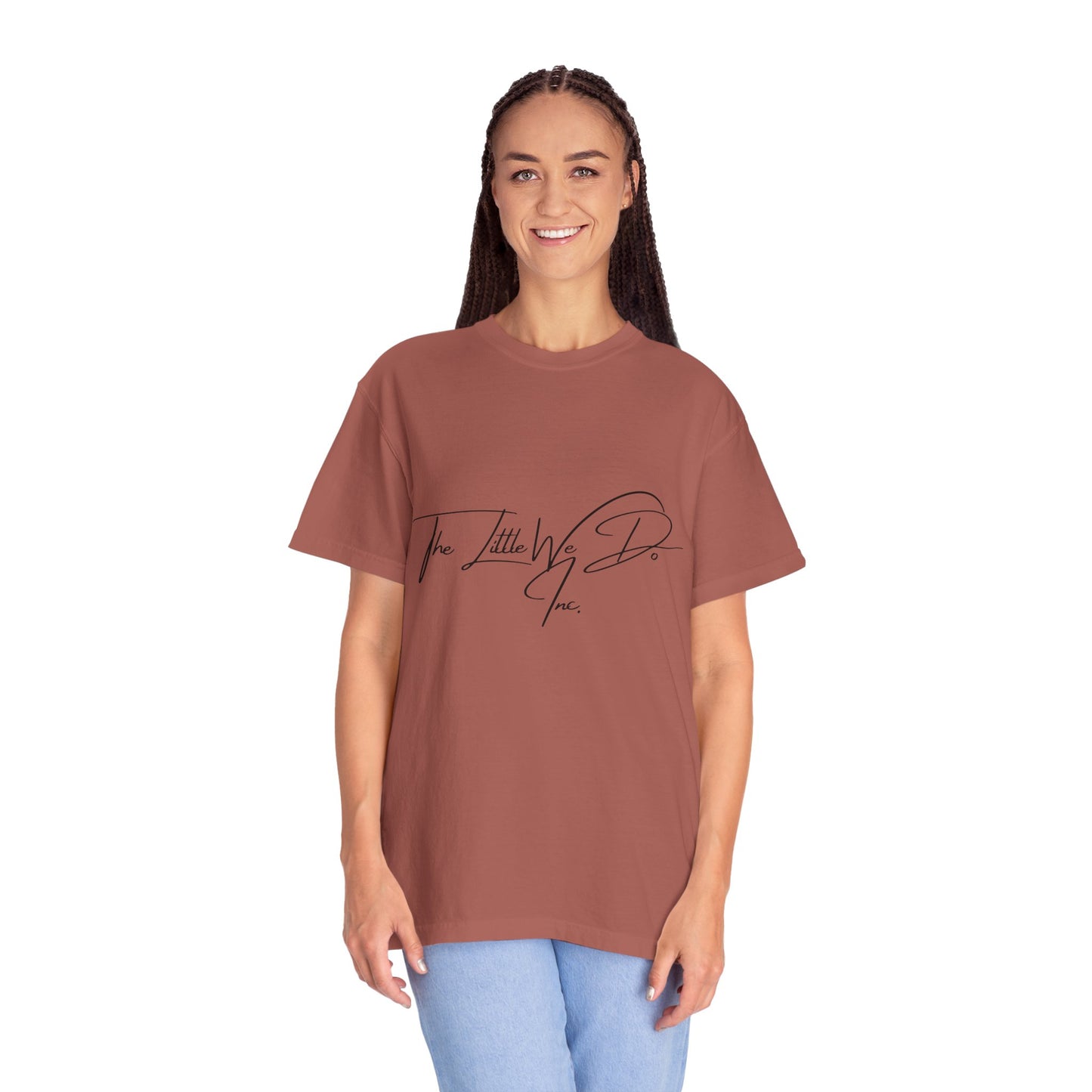Inspirational Unisex T-Shirt -The Little We Do Inc. Let the Change Start With You, Motivational Tee, Casual Wear, Gift for Activists, Comfortable Everyday Style